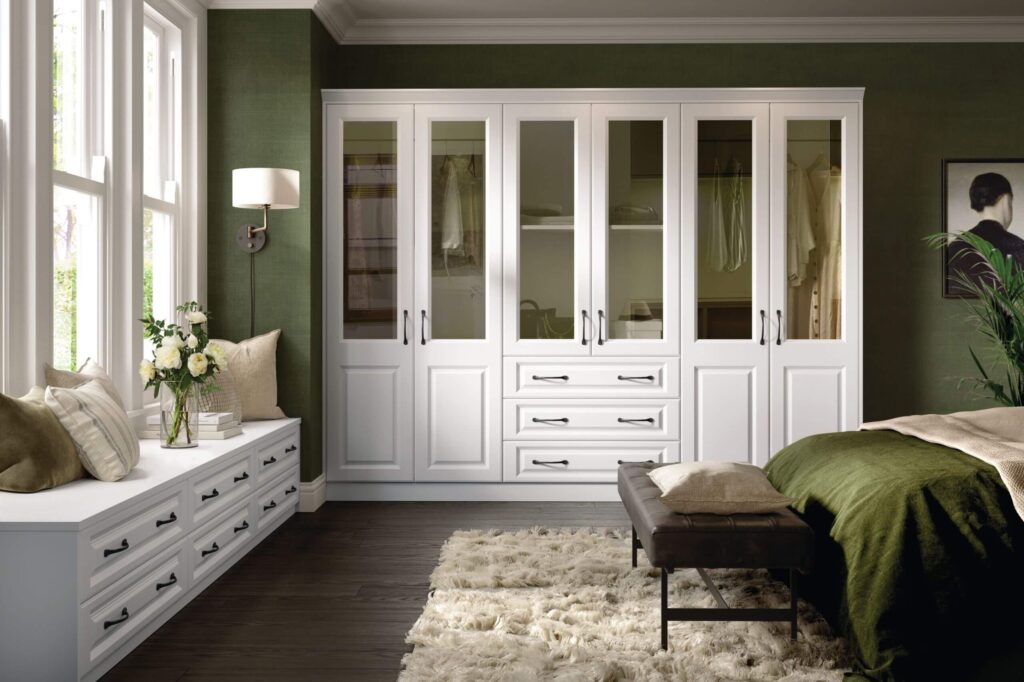 fitted bedrooms in green