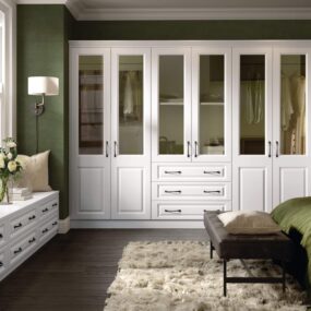 fitted bedrooms in green